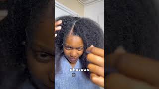 Idée de coiffure protectrice  cheveux crépus naturalhair haircare hair [upl. by Angelle]