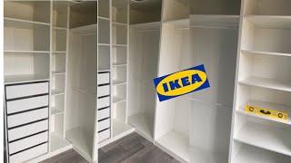 Montage PAX DRESSING à angle Ikea Partie 2 [upl. by Pellikka]