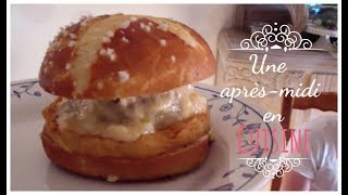 Vlog FAMILLE 28 juin Marmite espagnole Clafoutis aux cerises Bretzels Hamburger Alsacien [upl. by Odnarb746]