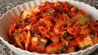 Kimchi Vegetarian version [upl. by Zacarias]