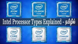 Intel Processor Types Explained  Processor buying Guidance in TAMIL [upl. by Mechelle126]