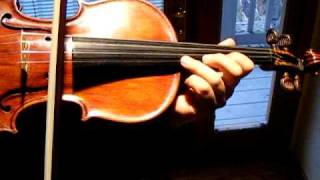 WALTZ BLUETTE Air de Ballet Riccardo Drigo Solo Violin SIGHT READING Sound Sample [upl. by Chavey]