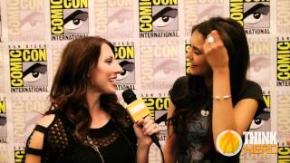 Nina Dobrev Interview TVD At Comic Con 2011 [upl. by Leanne]