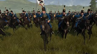 Skirmish between Hungarian Hussars and French republican Chasseurs à cheval [upl. by Arrac244]