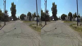 Winterhaven California Backstreets and lots 3D Film 22 August 2013 [upl. by Lowrie]