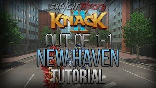 OUT OF NEWHAVEN 11 GLITCH  Knack 2  Tutorial [upl. by Tekcirk]