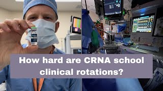 Overview of CRNA school senior year  Senior year nurse anesthesia resident [upl. by Rexanna972]