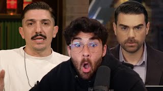 Andrew Schulz DESTROYS Ben Shapiro  Hasanabi reacts [upl. by Ruenhs]