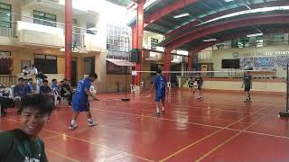 Mandaluyong District I Meet  Boys Doubles  MHS vs SFNGS [upl. by Ehsom847]