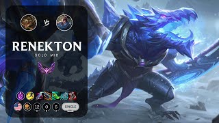 Renekton Mid vs Yasuo  NA Master Patch 148 [upl. by Hanna]