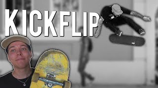 HVORDAN MAN LAVER KICKFLIP  Trick Tip [upl. by Gannes]