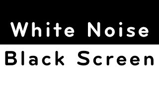 White Noise Black Screen  Sleep Study Focus  10 Hours [upl. by Annaillil]