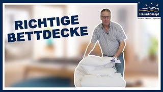 Was ist die richtige BETTDECKE  FRAG DEN JÄGER  TraumKonzept Folge 8 [upl. by Sladen904]