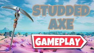 Studded Axe Gameplay in Fortnite [upl. by Brace]