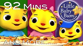 Three Little Kittens  90min of LittleBabyBum  Nursery Rhymes for Babies ABCs and 123s [upl. by Cope]