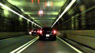 Callahan Tunnel eastbound ALTERNATE TAKE [upl. by Lativa636]