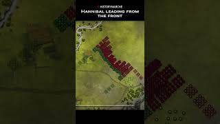 How Hannibal led from the front against Rome at Cannae ❗❗ [upl. by Kinsley]