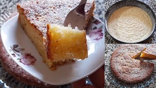 كيكة لذيذة بالكريمة واللبن كتجي هشيشة وبمذاق مميز cake au kéfir gâteau cake كيك [upl. by Hanfurd]