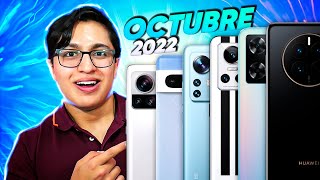 Los 10 Mejores CELULARES que se PRESENTAN en OCTUBRE 2022 [upl. by Riffle]