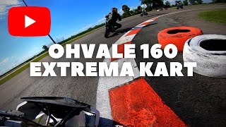 OHVALE 160 ONBOARD EXTREMA KART [upl. by Ssej]