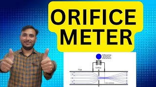 Orifice meter working  Orifice meter derivation [upl. by Sueahccaz363]