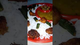 Sattvic lunch🍛food lunch odiafood ytshorts viralvideo [upl. by Neufer]