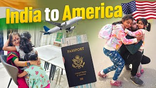 ఇలాంటి ప్రయాణం ఇంకెప్పుడూ అవ్వకూడదు 😳😞✈  India to USA  Sahaja Madhuri Vlogs [upl. by Danya]