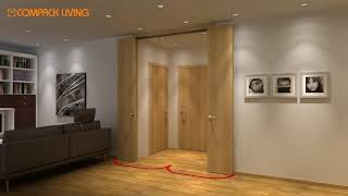 Celegon Compack Living 180 Folding Door System [upl. by Sill744]