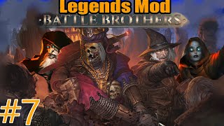 Battle Brothers Legends mod 7 Necromantic Disaster [upl. by Winou]