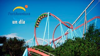 2023  UN DÍA EN PORTAVENTURA  RECREACIÓN EN PLANET COASTER [upl. by Robson]