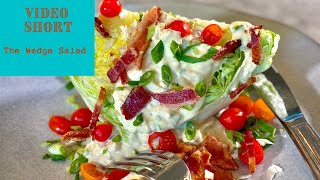 How Make A Blue Cheese Wedge Salad Shorts [upl. by Tori]