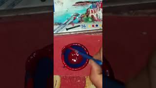 Beautiful diya decoration Diwali shorts trending art shortsfeed colors subscribe music [upl. by Beore]