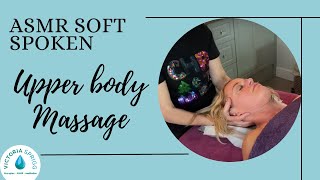 ASMR Aromatherapy Abdomen Arms Neck amp Shoulder Massage with Victoria amp Helen  4 of 7 [upl. by Becker]