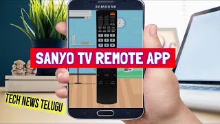 Sanyo TV Remote App  Sanyo Smart TV Remote Control  Remote Control For Sanyo TV [upl. by O'Rourke]