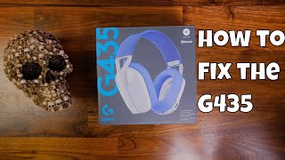 How to fix Logitech G435 connections issues amp how to connect to PC [upl. by Fraze981]