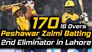 Peshawar Zalmi Best Batting in PSL  Eliminator 2  PEW Zalmi Vs KHI Kings  HBL PSL 2018  M1F1 [upl. by Eural]