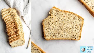 Keto Seeded Bread Recipe Video [upl. by Iatnahs]