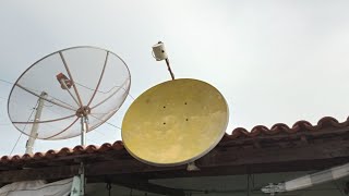 Minha ANTENA DE LATA com modem ZTE  Plano da Claro Claro [upl. by Darcy]