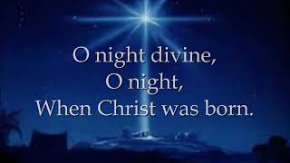 O Holy Night Martina McBride with Lyrics [upl. by Dde]