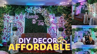 Low Cost Wedding Decoration Ideas at Home  DIY Wedding Design  Unique Wedding Ideas [upl. by Ettegroeg]