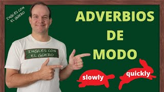 ADVERBIOS EN INGLÉS adverbios de modo en inglés [upl. by Oswell]