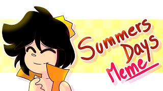 SUMMERDS DAYS ☕✨  Meme Ft Trollino Especial 10MTrolliners UWU [upl. by Rialc867]