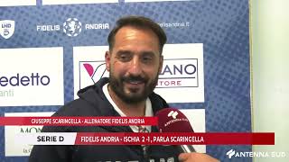 10 NOVEMBRE 2024  SERIE D MIXED ZONE FIDELIS ANDRIAISCHIA 21 PARLA MISTER SCARINGELLA [upl. by Yerxa]