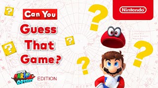 Guess That Game  Super Mario Odyssey Edition [upl. by Idnas173]