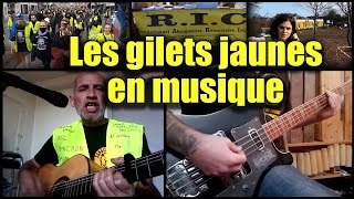 Les gilets jaunes en musique giletsjaunes musique révolution [upl. by Analah566]