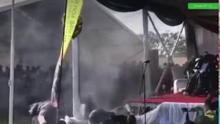 Mnangagwa Assasination Attempt Blast June 2018 [upl. by Atalya193]