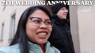 vlog ⎯ LAST DAYS IN GERMANY CELEBRATING OUR 7TH WEDDING ANNIVERSARY amp BUYING XMAS GIFTS FOR INLAWS [upl. by Sauder]