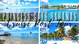 Princess Cays Bahamas Carnival Private Island Cruise Port Tour amp Review [upl. by Nylleoj]