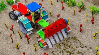 top most diy tractor cultivator machine  Tractor plough machine for strawberry agriculture [upl. by Aidole]