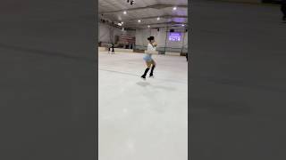 Salchow is my fave jump ⛸️ iceskating iceskater figureskating shortsongs [upl. by Mcconnell593]